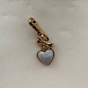 Juicy Couture Lavender Heart Charm